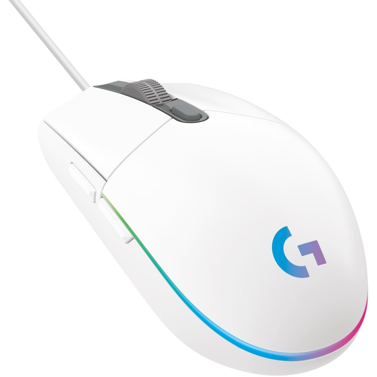 Logitech G 910-005797. USB Tip-A. 8000 DPI. 1 ms. Bijela.
