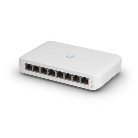 Ubiquiti UniFi Switch Lite 8 PoE. Upravljani. L2. Gigabit Ethernet (10/100/1000). Napajanje preko Etherneta (PoE). Montaža na zid