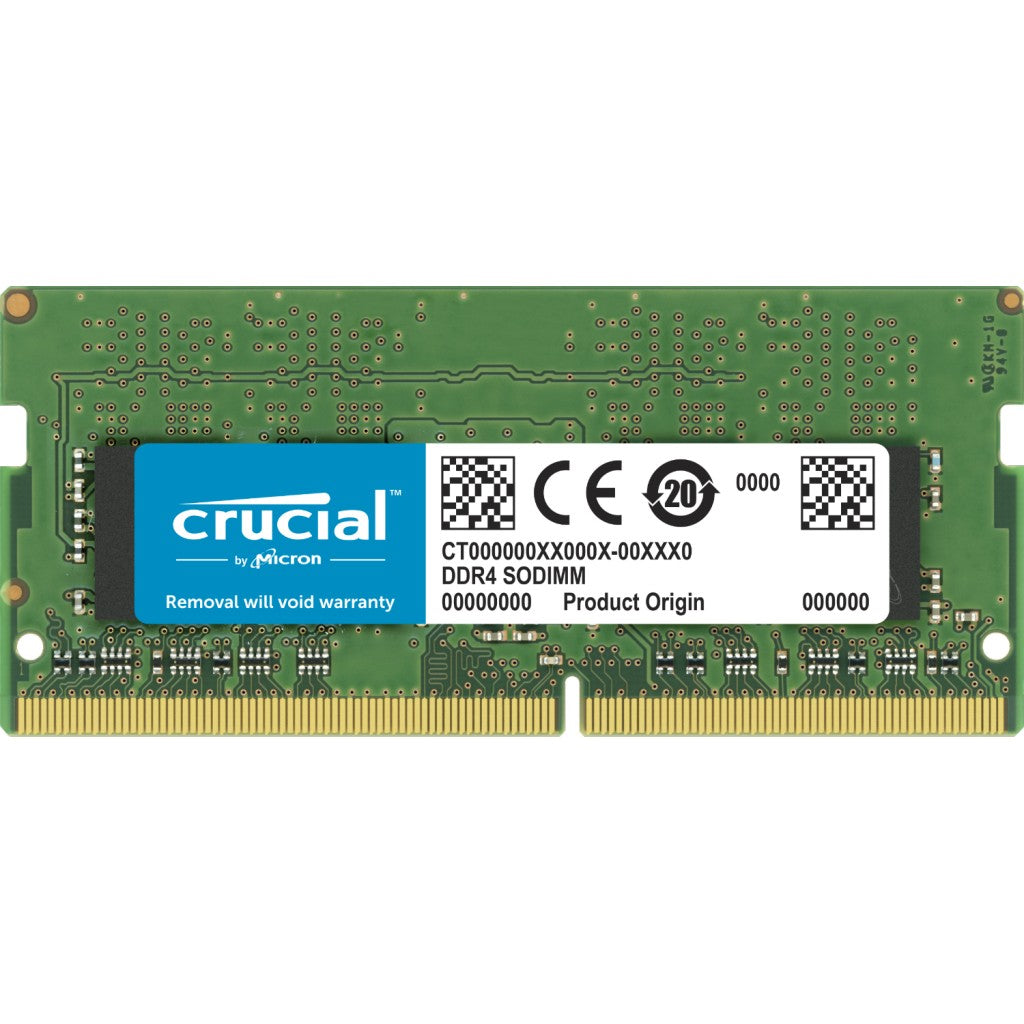Crucial CT32G4SFD832A. 32GB. 1 x 32GB DDR4. 3200MHz. 260-pinski SO-DIMM