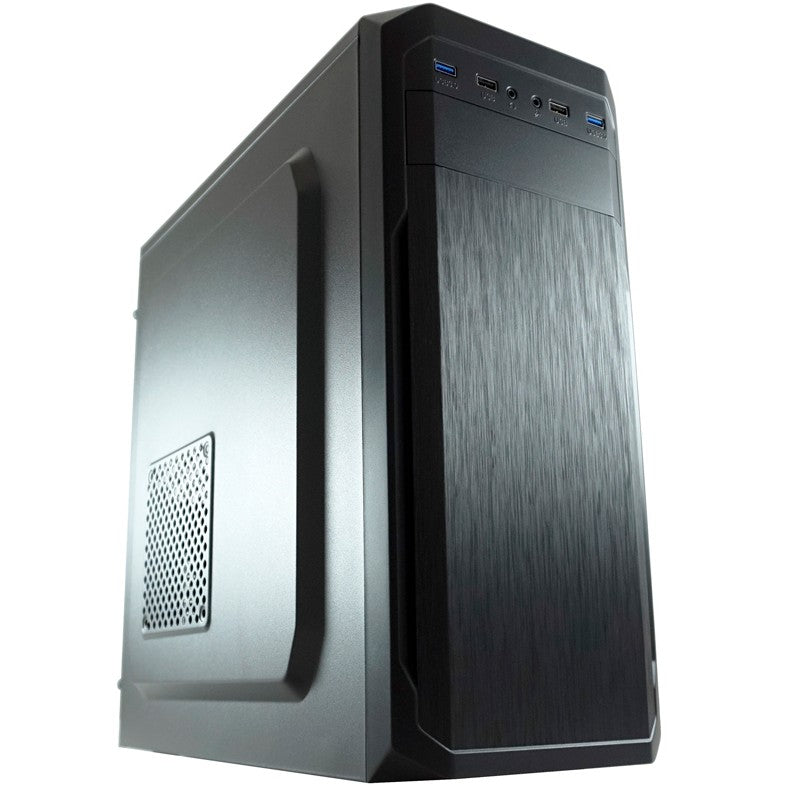 LC Power 7039B. Midi Tower. Računar. Crna. ATX. Micro ATX. Mini ITX. Metal. Plastika. 14.5cm