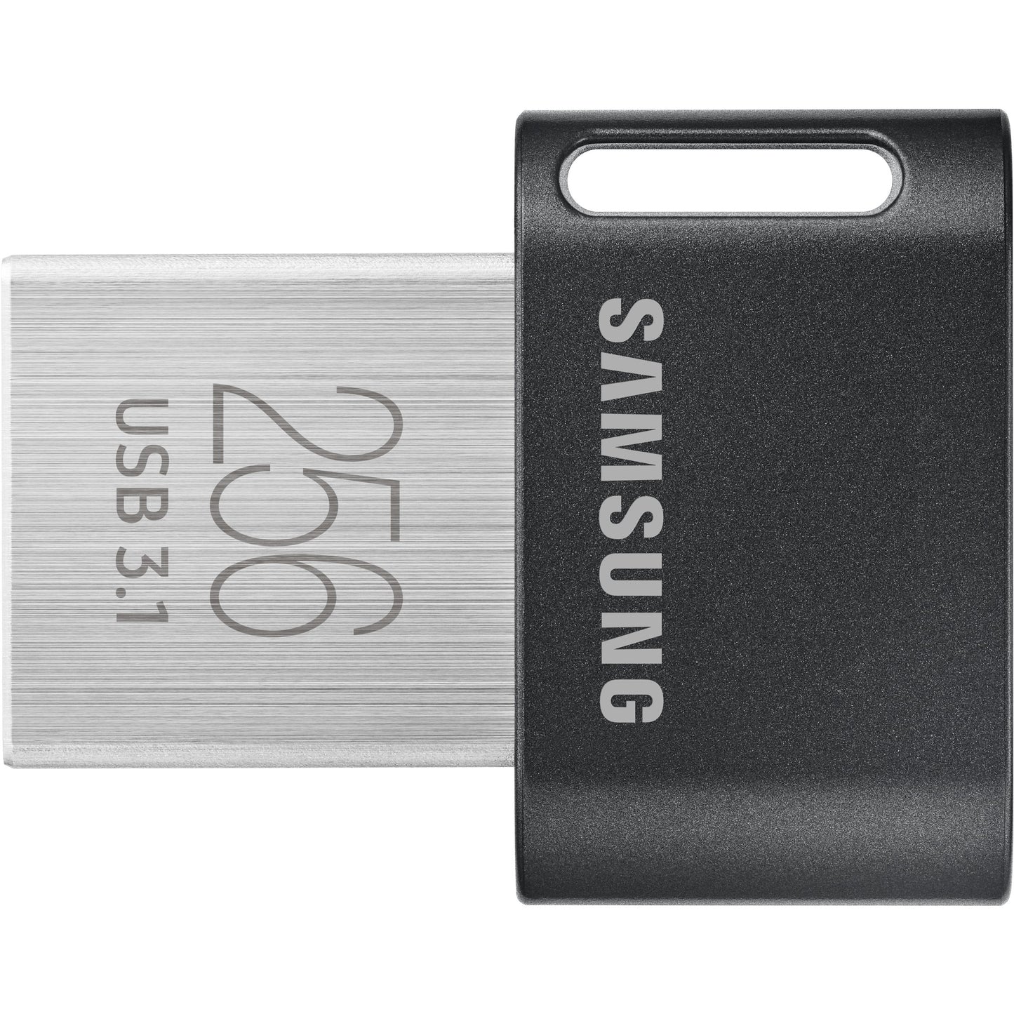 Samsung MUF-256AB. 256 GB. USB Tip-A. 3.2 Gen 1 (3.1 Gen 1). 300 MB/s. Bez poklopca. Siva. Srebrna.