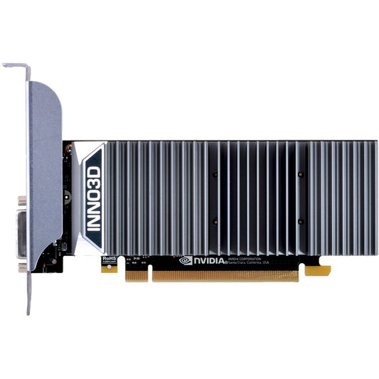 INNO3D N1030-1SDV-E5BL. GeForce GT 1030. 2GB. GDDR5. 64 bita. 4096x2160 piksela. PCI Express 3.0