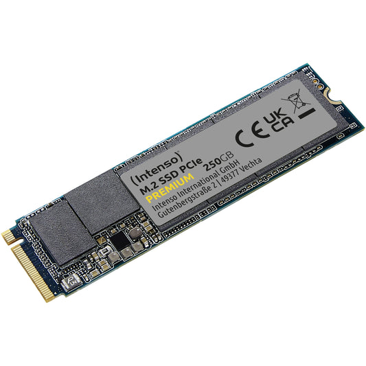 Intenso M.2 SSD PCIe Premium. 250GB. M.2. 2100MB/s