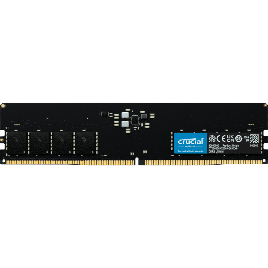Crucial CT16G48C40U5. 16 GB. 1 x 16GB DDR5. 4800MHz