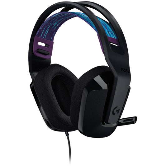 Logitech G G335. Žične. Igraće. 20 - 20000 Hz. 240 g. Slušalice. Crne.