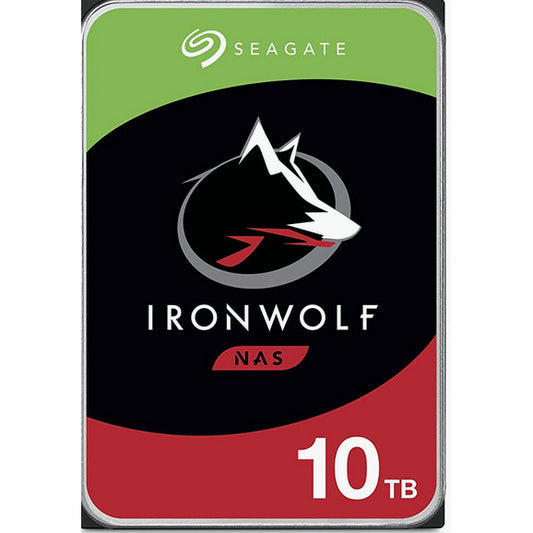 Seagate IronWolf ST10000VN000. 10TB. 7200 o/min. 256MB. 3.5". Serial ATA III