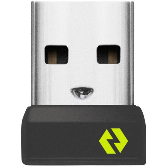 Logitech 956-000008. USB prijemnik. 2 g. Crna. Zelena.
