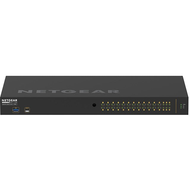 NETGEAR GSM4230P-100EUS. Upravljani. L2/L3. Gigabit Ethernet (10/100/1000). Napajanje preko Etherneta (PoE). Montaža u rack. 1U