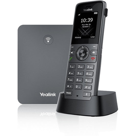 Yealink W73P. IP mobilni telefon. Siva. Bežični telefon. 100 unosa. TFT. 4,57 cm (1,8").