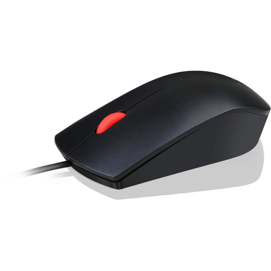 Lenovo 4Y50R20863. Za levake i lijesne ruke. Optički. USB Tip-A. 1600 DPI. Crna.