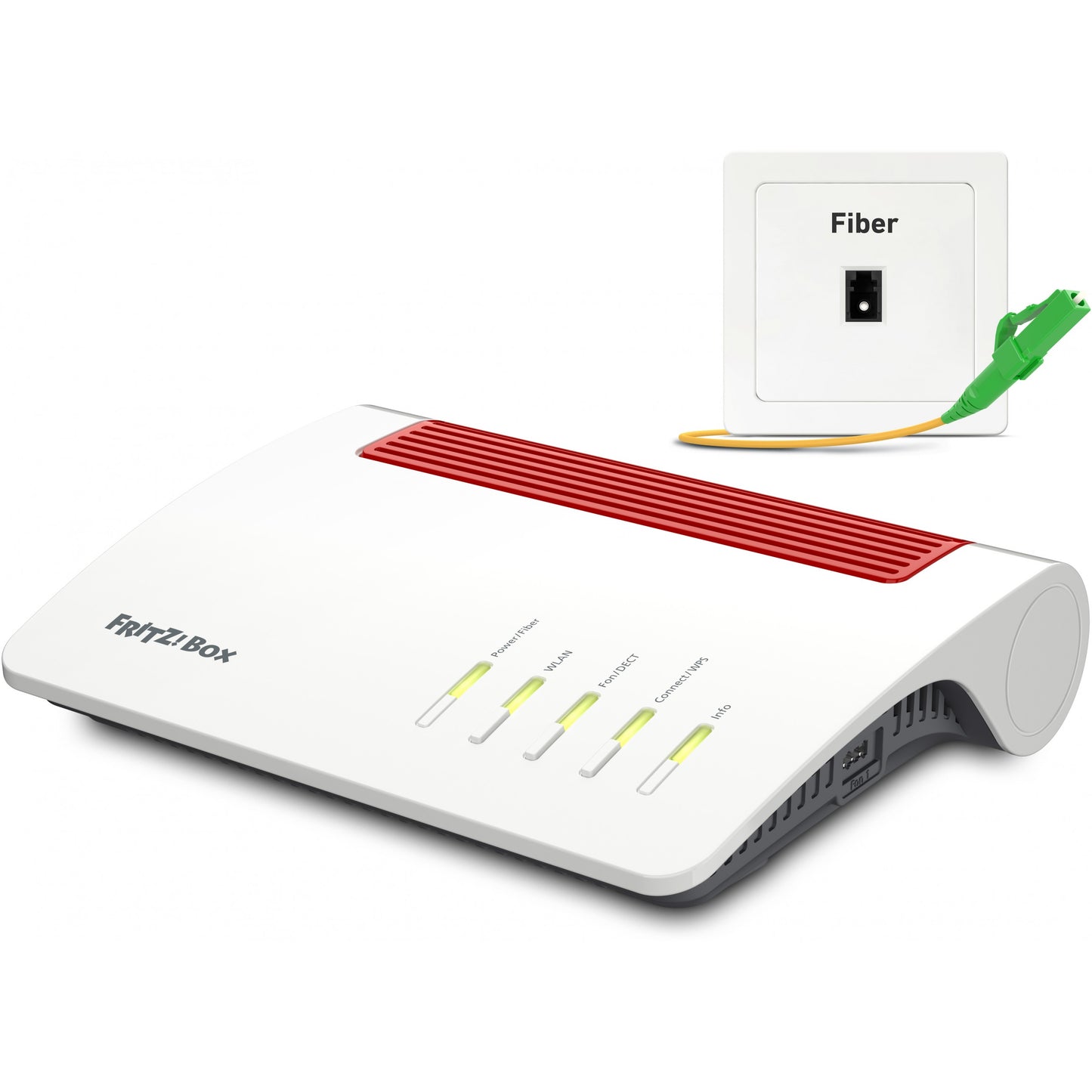 Box 5590 Fiber. Wi-Fi 6 (802.11ax). Dvofrekventni (2.4 GHz/5 GHz). Ethernet/LAN. Bijela. Stolni ruter.