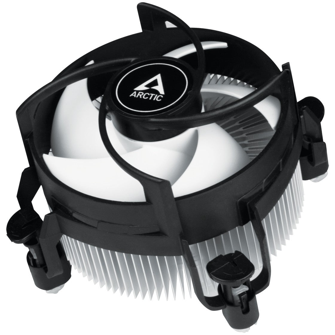 ARCTIC Alpine 17 - Kompaktni Intel CPU hladnjak. Zračno hlađenje. 9,2 cm. 100 RPM. 2000 RPM. 0,3 Sone. Crno. Srebrno.