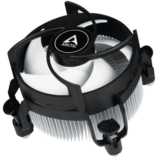 ARCTIC Alpine 17 - Kompaktni Intel CPU hladnjak. Zračno hlađenje. 9,2 cm. 100 RPM. 2000 RPM. 0,3 Sone. Crno. Srebrno.
