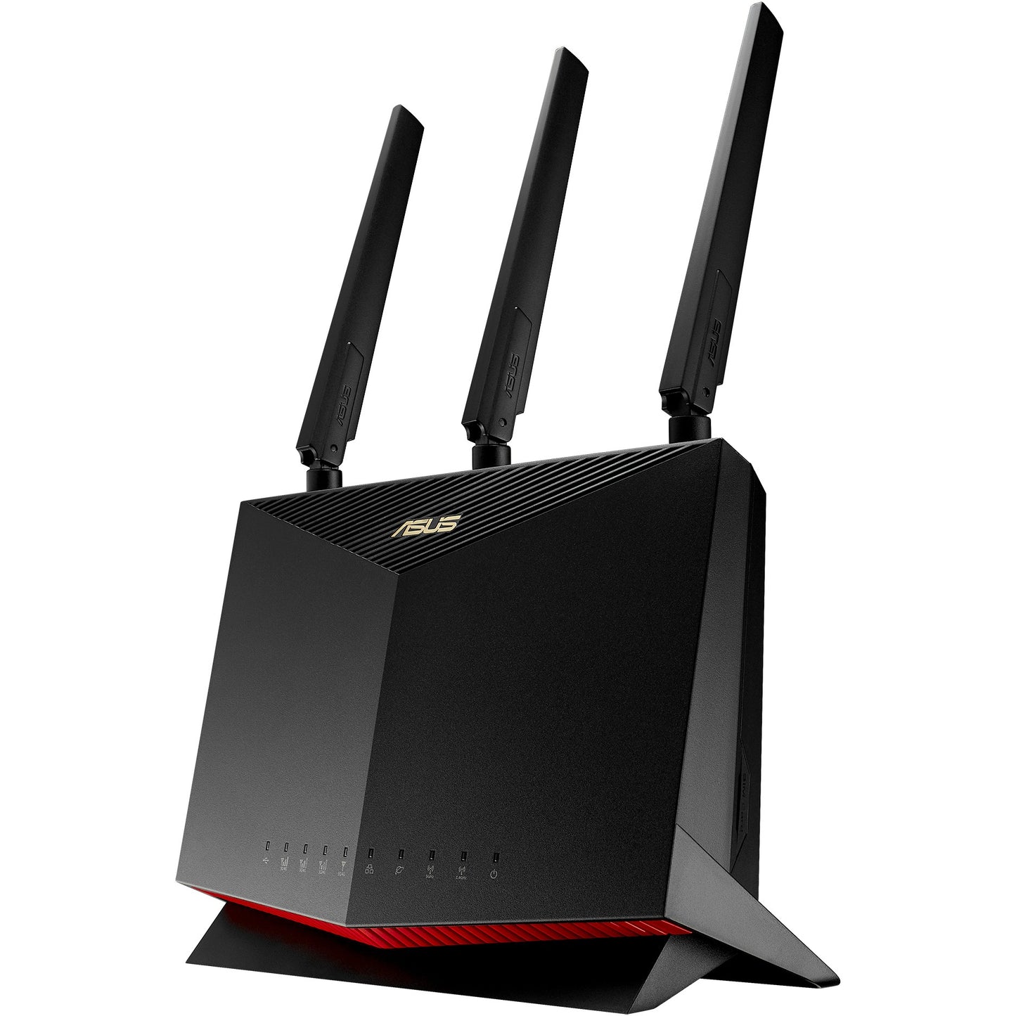 ASUS 4G-AC86U. Wi-Fi 5 (802.11ac). Dvofrekventni (2.4 GHz/5 GHz). Ethernet/LAN. 3G. Crni. Stolni ruter.