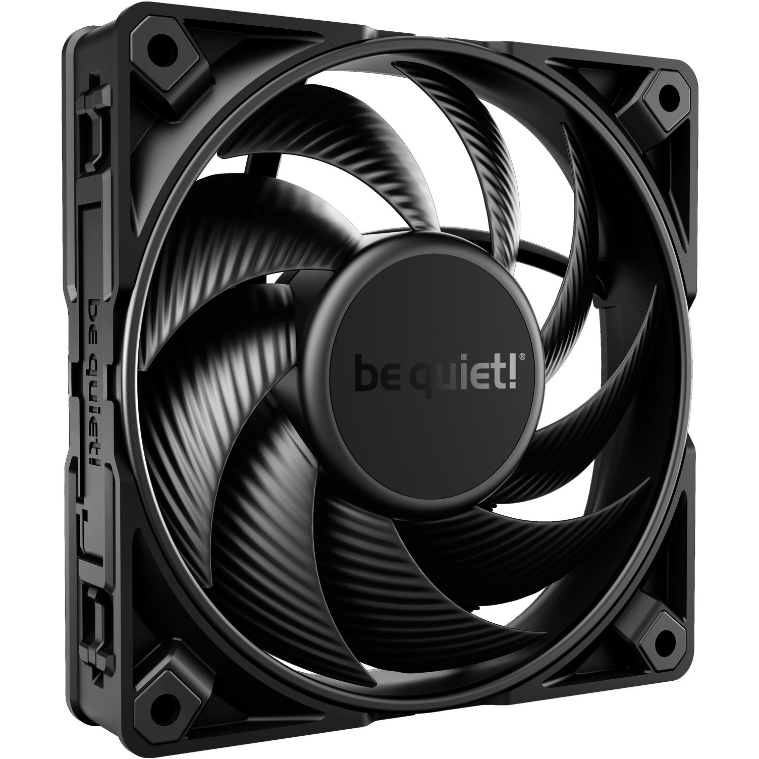 be quiet! SILENT WINGS PRO 4 | 120 mm PWM. Ventilator. 12 cm. 3000 o/min. 142,5 m³/h. Crni