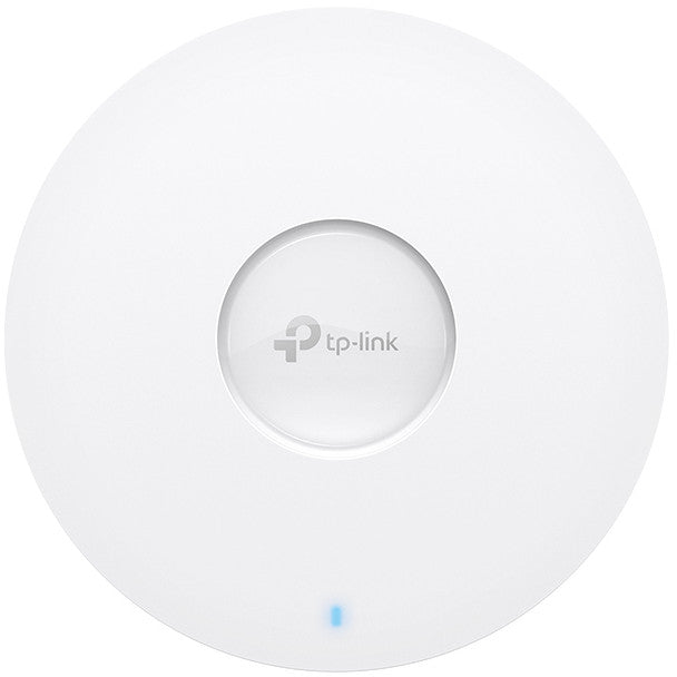 TP-Link Omada AX1800 plafonska dvofrekventna Wi-Fi 6 pristupna tačka. 2.4 GHz. 5 GHz. 1775 Mbps. WPA. WPA Enterprise. WPA2. WPA2 Enterprise. WPA3. WPA3 Enterprise. 10,100,1000 Mbps