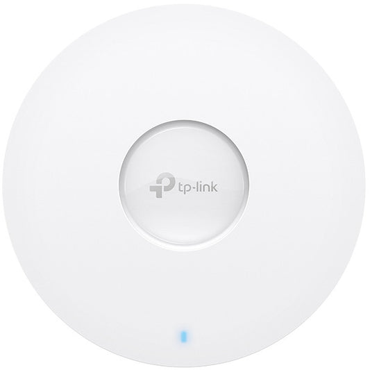 TP-Link Omada AX1800 plafonska dvofrekventna Wi-Fi 6 pristupna tačka. 2.4 GHz. 5 GHz. 1775 Mbps. WPA. WPA Enterprise. WPA2. WPA2 Enterprise. WPA3. WPA3 Enterprise. 10,100,1000 Mbps