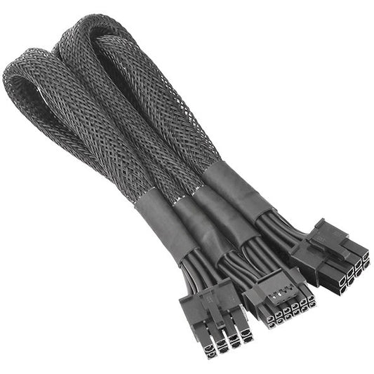 Thermaltake AC-063-CN1NAN-A1. Razdjelnik kablova. Crni. Muški/muški. 1 komad. 600 mm