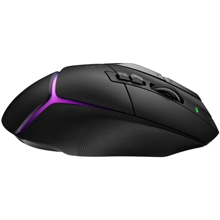 Logitech G G502 X PLUS. Desna. Optička. RF bežična. 25600 DPI. Crna.