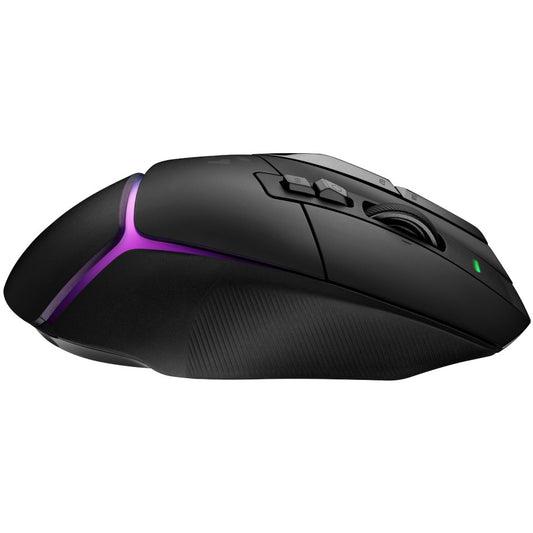Logitech G G502 X PLUS. Desna. Optička. RF bežična. 25600 DPI. Crna.