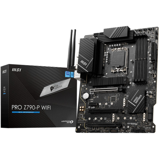 MSI PRO Z790-P WIFI. Intel. LGA 1700. Intel® Celeron®. Intel® Pentium® Gold. LGA 1700. DDR5 SDRAM. 128GB