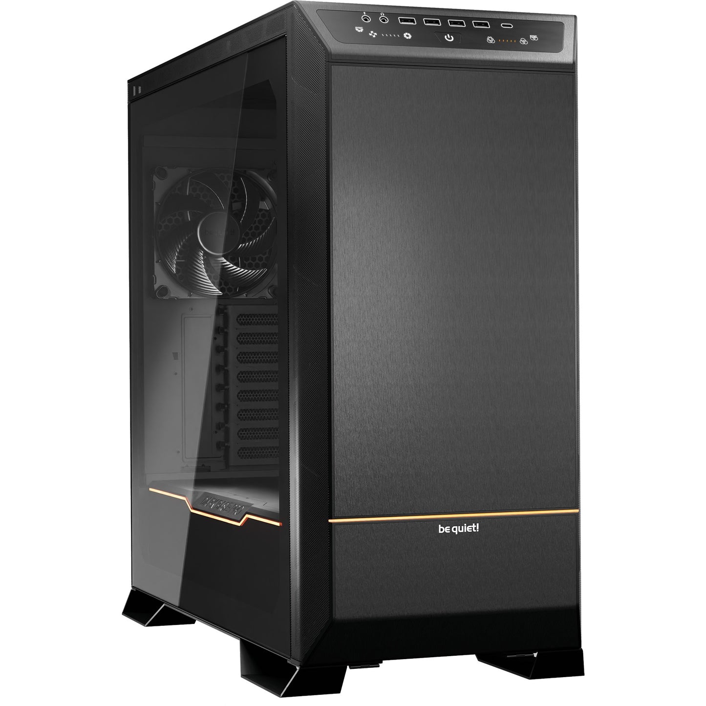 be quiet! DARK BASE PRO 901 | Crna. Full tower. PC. Crna. ATX. EATX. micro ATX. Mini ATX. XL ATX. Aluminij. Staklo. Čelik. Gejming.