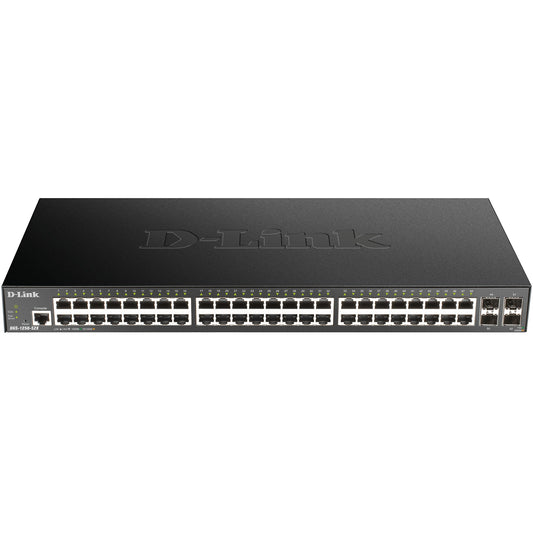 D-Link DGS-1250-52X. Upravljani. L3. Gigabit Ethernet (10/100/1000). Ugradnja u rack.