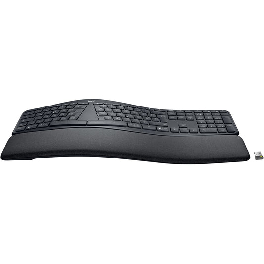 Logitech 920-010345. Puna veličina (100%). Bežični. Bluetooth. Polu-Mehanička tastatura. QWERTZ. Grafit.