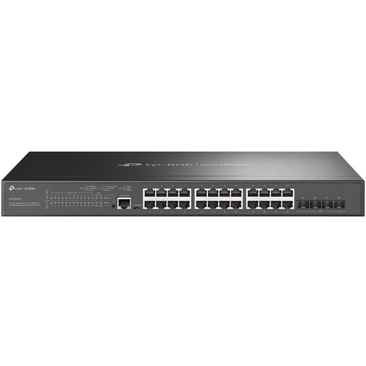 TP-Link Omada SG3428XMP. Upravljani. L2+. Gigabit Ethernet (10/100/1000). Napajanje preko Etherneta (PoE). Montaža u rack. 1U