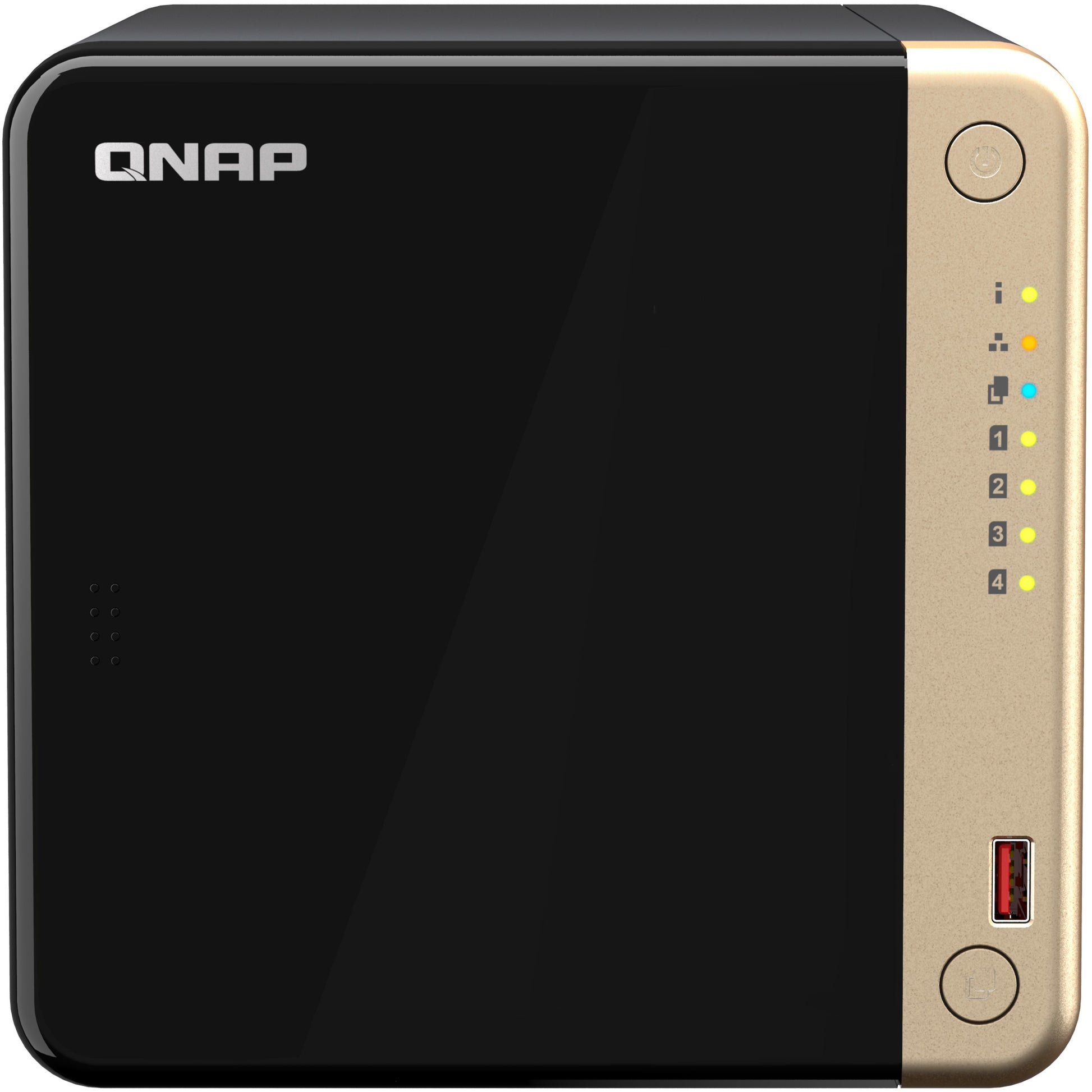 QNAP TS-464. NAS. Tower. Intel® Celeron®. N5095. 8GB. DDR4