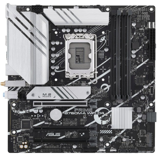 ASUS PRIME B760M-A WIFI D4. Intel. LGA 1700. Intel® Celeron®. Intel® Core™ i3. Intel® Core™ i5. Intel® Core™ i7. Intel® Core™ i9..... LGA 1700. DDR4 SDRAM. 128 GB
