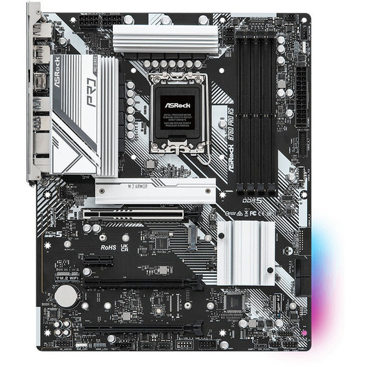 Asrock B760 PRO RS. Intel. LGA 1700. Intel® Core™ i3. Intel® Core™ i5. Intel® Core™ i7. Intel® Core™ i9. LGA 1700. DDR5 SDRAM. 128 GB