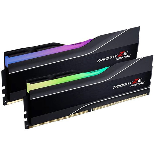 G.Skill Trident Z5 Neo RGB F5-6000J3636F16GX2-TZ5NR. 32GB. 2 x 16GB DDR5. 6000MHz. 288-pinski DIMM.