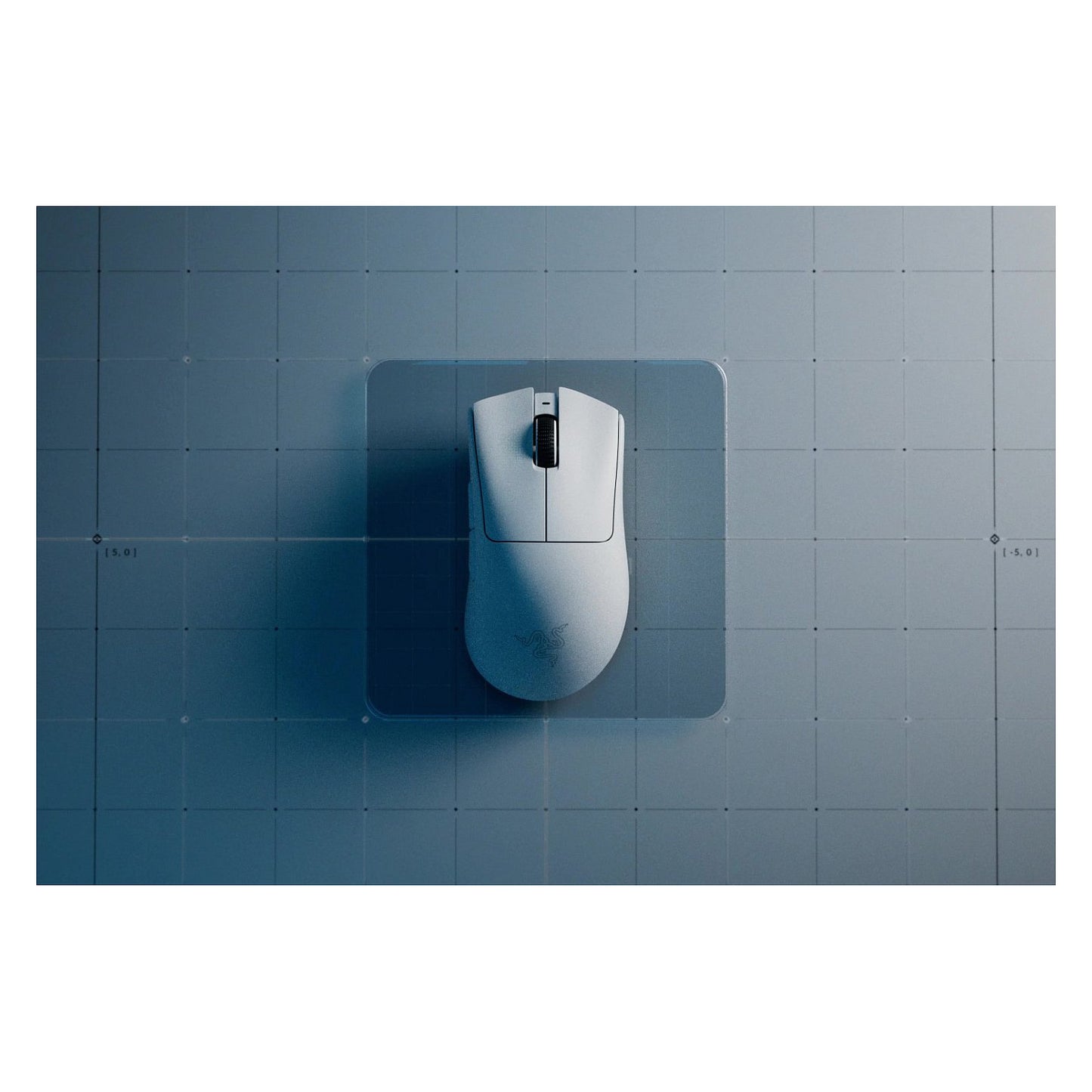 Razer DeathAdder V3 Pro, rechts, Optisch, RF Wireless + USB Type-C, 30000 DPI, Weiß