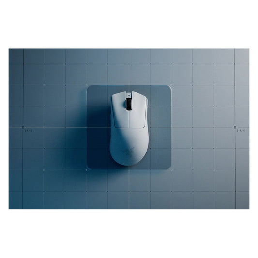 Razer DeathAdder V3 Pro, rechts, Optisch, RF Wireless + USB Type-C, 30000 DPI, Weiß