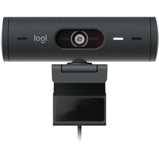 Logitech Brio 500. 4MP. 1920x1080 piksela. Full HD. 60 fps. 1280x720@60fps. 1920x1080@30fps. 1080p. 720p