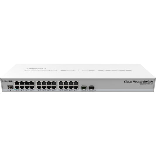 Mikrotik CRS326-24G-2S+RM. Upravljani. L2. Gigabit Ethernet (10/100/1000)