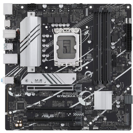 ASUS PRIME B760M-A D4-CSM. Intel. LGA 1700. Intel® Celeron®. Intel® Pentium® Gold. Intel® Core™ i3. Intel® Core™ i5. Intel® Core™.... LGA 1700. DDR4-SDRAM. 128 GB