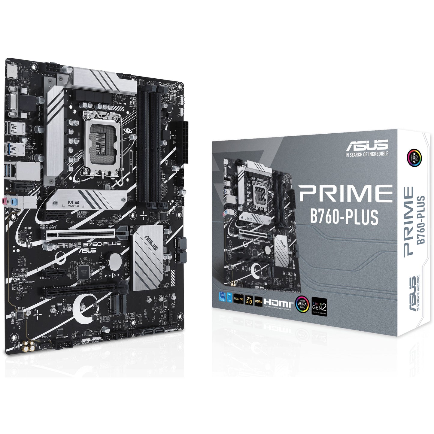 ASUS PRIME B760-PLUS. Intel. LGA 1700. Intel® Celeron®. Intel® Core™ i3. Intel® Core™ i5. Intel® Core™ i7. Intel® Core™ i9..... LGA 1700. DDR5 SDRAM. 192 GB