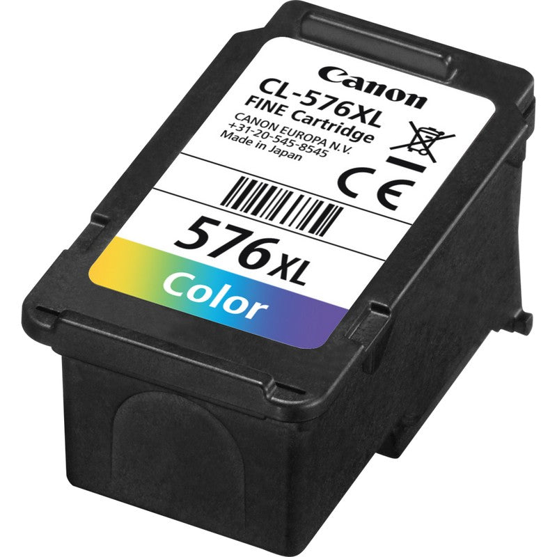 Canon CL-576XL. Visok (XL) kapacitet. Magenta. Žuta. Cijan. 12,6 ml. 1 komad. 300 stranica. Pojedinačno pakovanje