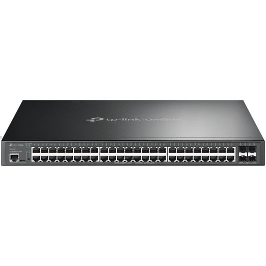 TP-Link Omada SG3452XP. Upravljani. L2+. Gigabit Ethernet (10/100/1000). Napajanje preko Etherneta (PoE). Montaža u rack. 1U