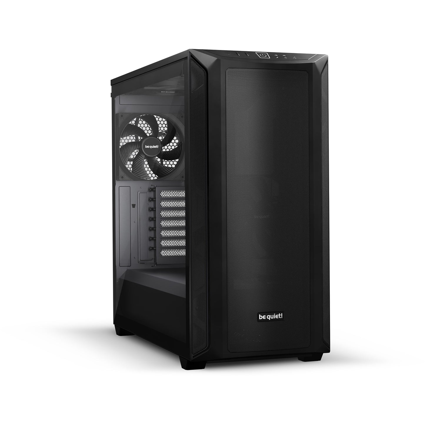 be quiet! Shadow Base 800 Crna. Midi Tower. PC. Crna. ATX. EATX. mikro ATX. Mini-ITX. Akrilonitril butadien stiren (ABS). Čelik. Kaljeno staklo. 18 cm