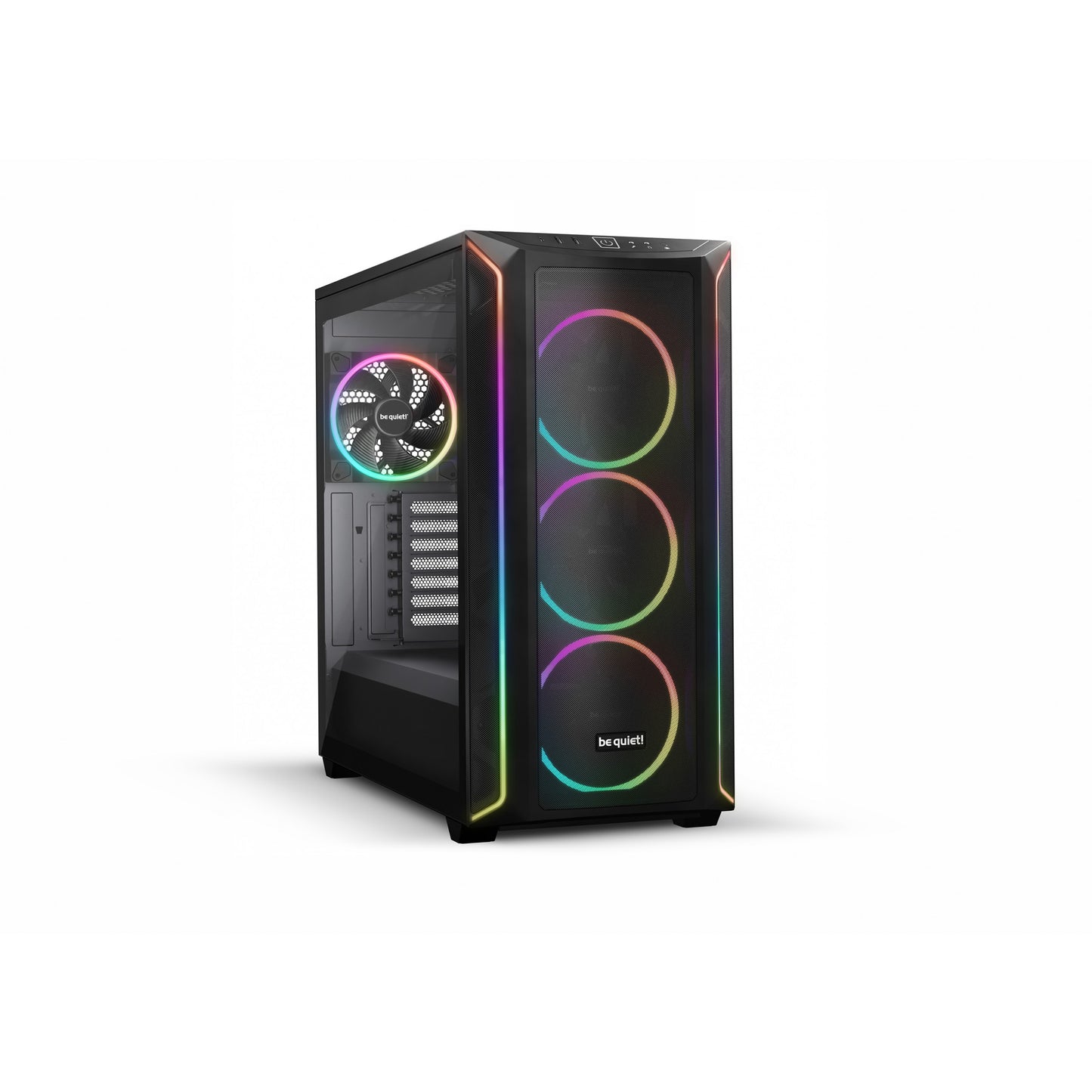 be quiet! Shadow Base 800 FX Crna. Midi Tower. PC. Crna. ATX. EATX. mikro ATX. Mini-ITX. Akrilonitril butadien stiren (ABS). Čelik. Kaljeno staklo. Višeslojna...