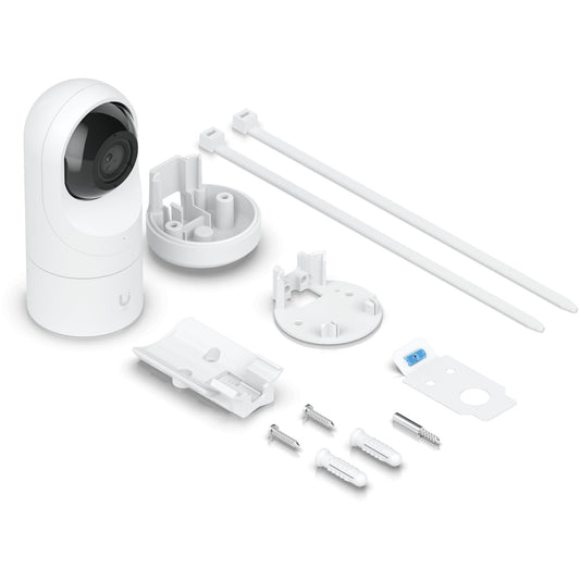 Ubiquiti G5 Flex. IP sigurnosna kamera. Za unutrašnju i vanjsku upotrebu. Žičana. ARM Cortex-A7. FCC. IC. CE. Za plafon/zid/radni sto.