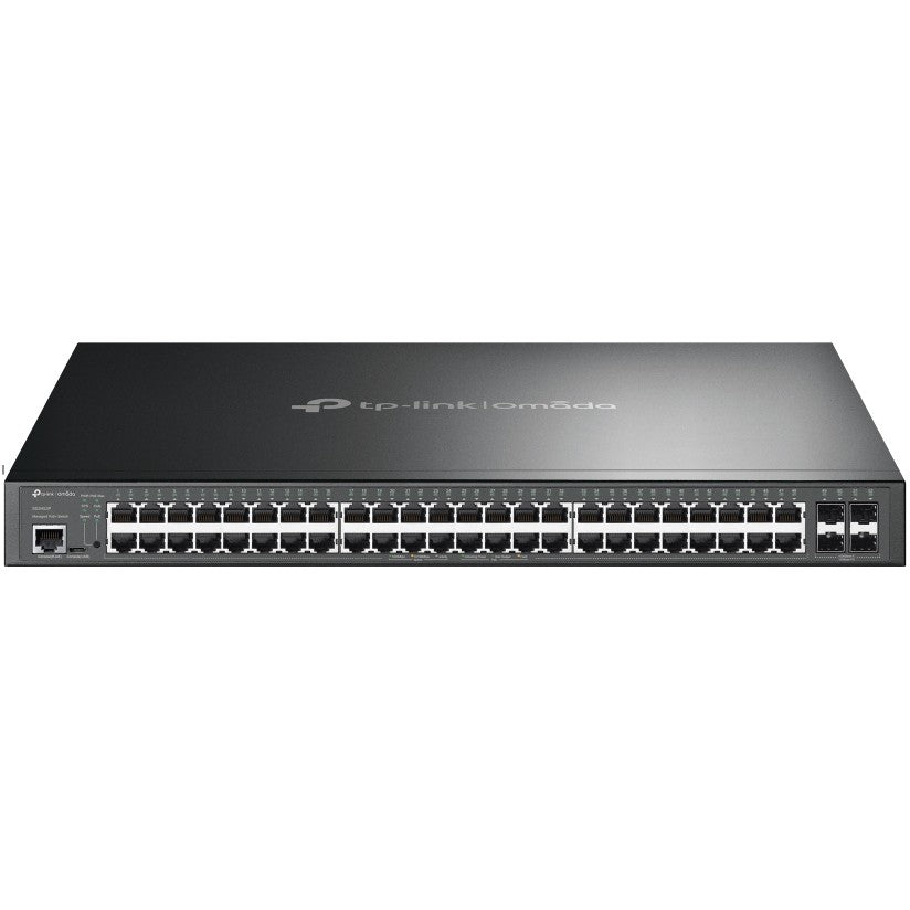 TP-Link Omada SG3452P. Upravljani. L2/L3. Gigabit Ethernet (10/100/1000). Napajanje preko Etherneta (PoE). Montaža u rack. 1U