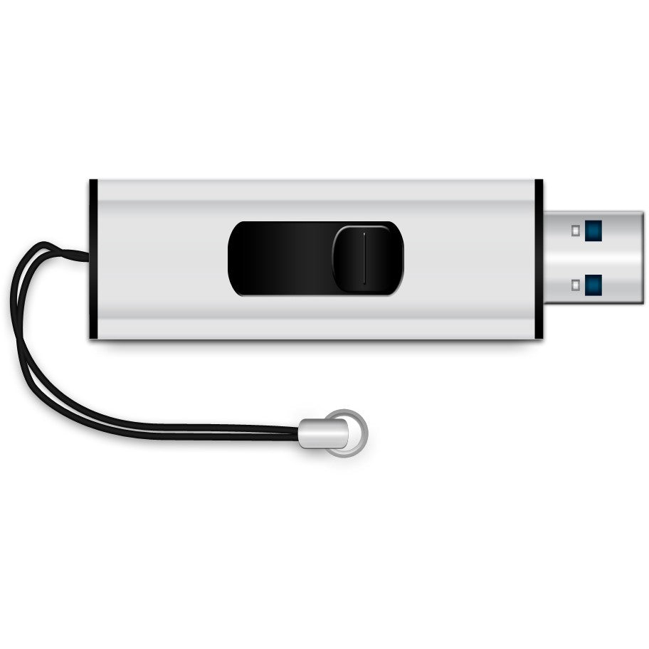 MediaRange MR914. 8 GB. USB Tip-A. 3.2 Gen 1 (3.1 Gen 1). 175 MB/s. Dijametar. Crna. Srebrna.