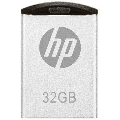 HP v222w. 32 GB. USB Tip-A. 2.0. 14 MB/s. Bez poklopca. Srebrni.