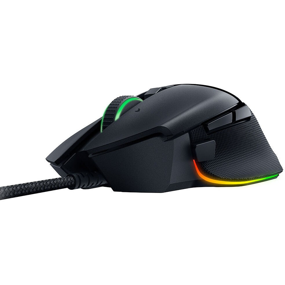 Razer Basilisk V3. Desna. Optička. USB Tip-A. 26000 DPI. Crna.