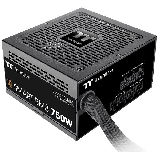 Thermaltake PS-SPD-0750MNFABE-3. 750 W. 100 - 240 V. 50/60 Hz. 15 A. Aktivno. 110 W