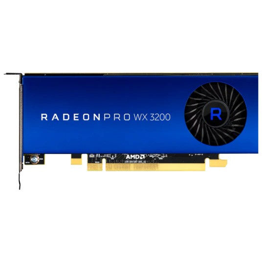 AMD Radeon Pro WX 3200. Radeon Pro WX 3200. 4GB. GDDR5. 128 bita. 7680 x 4320 piksela. PCI Express x16 3.0